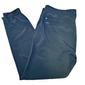 Primo Golf Mens 36 Regular Jogger Pants Performance Tapered Zip Ankle Gray